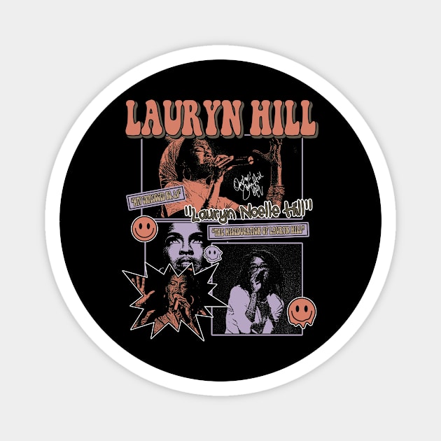 Lauryn Hill "Lauryn Noelle Hill" "The Miseducation Of Lauryn Hill" Magnet by Garza Arcane